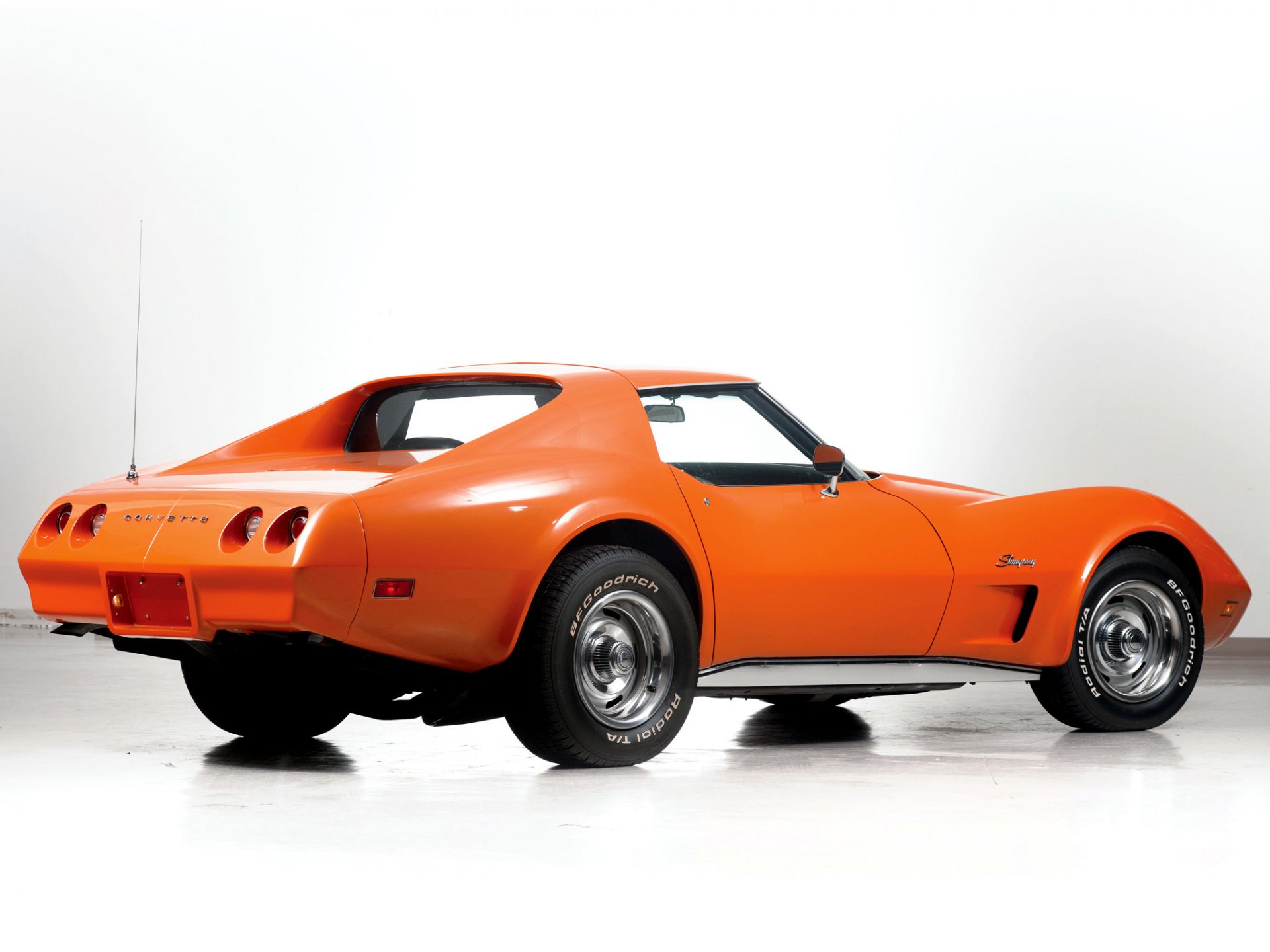 chevrolet corvette stingray auto naranja