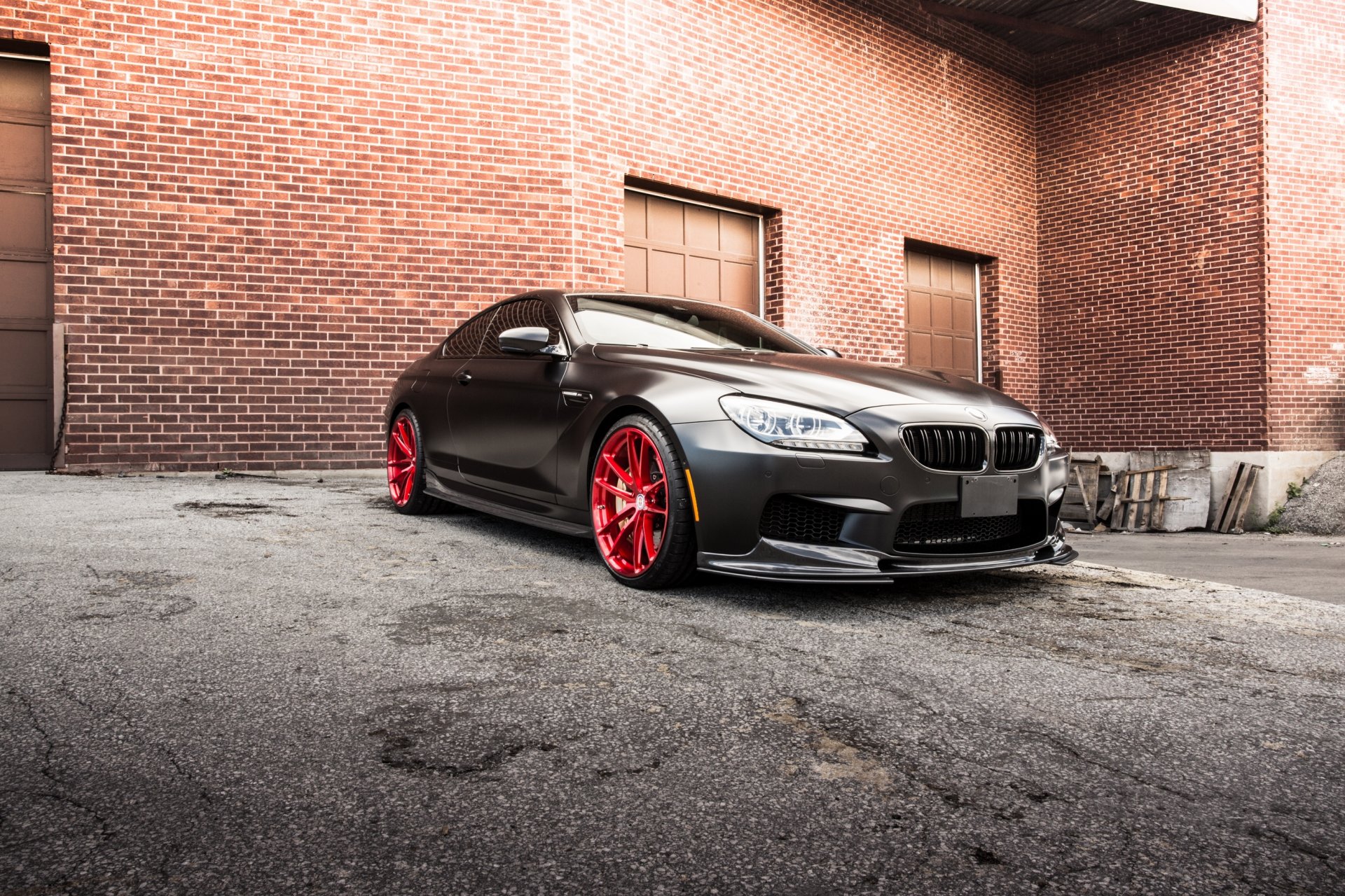 bmw m6 f13 black coupe building brick