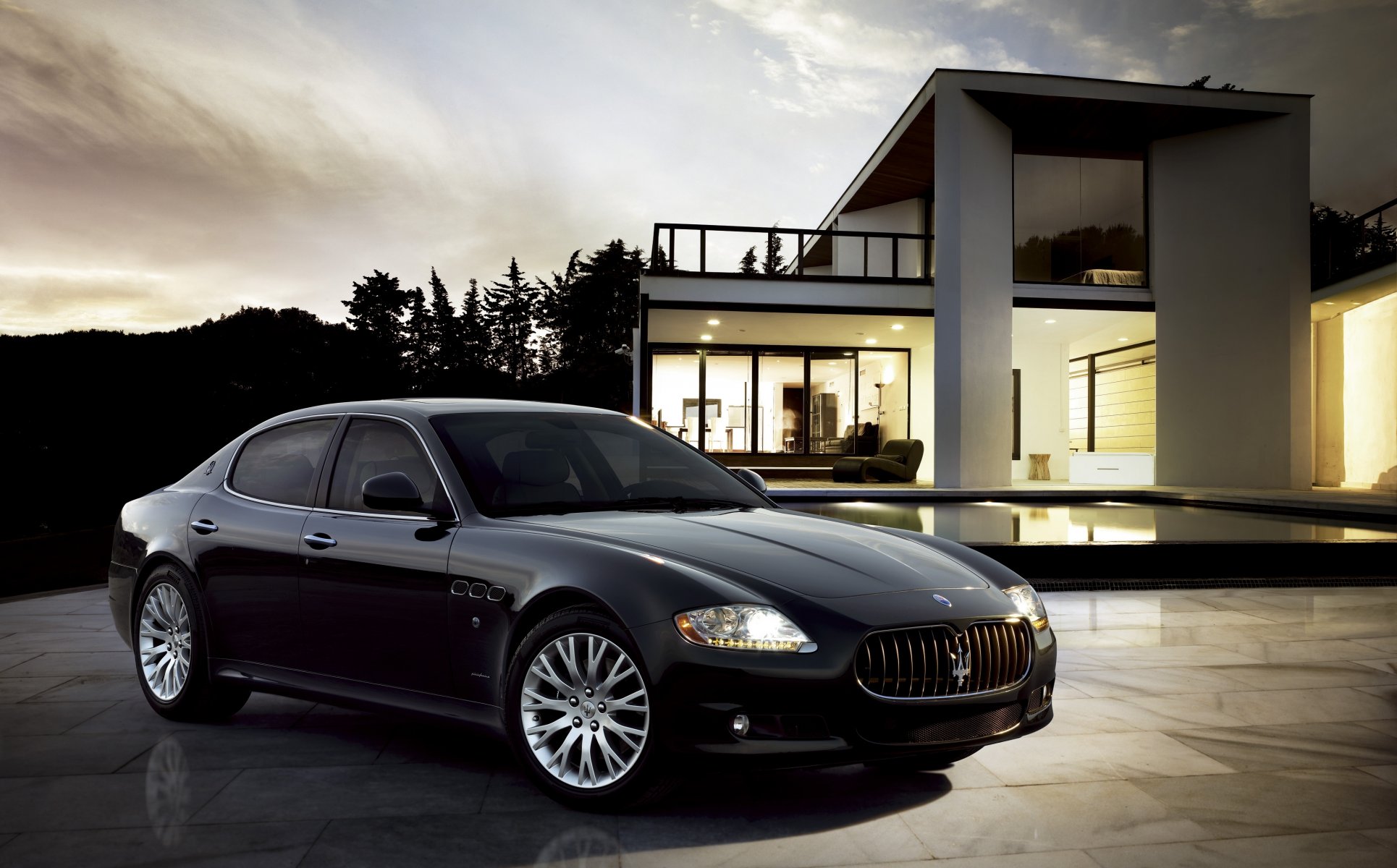 maserati quattroporte black night