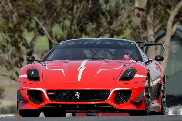 Ferrari evoluzione невероятный гоночный автомобиль