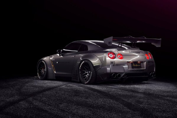 The Nissan Gt-r car. Freedom in motion