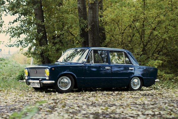 Tuning VAZ 2101 in the forest