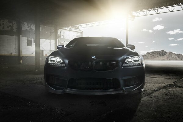 Processed photo of BMW M6 tuned