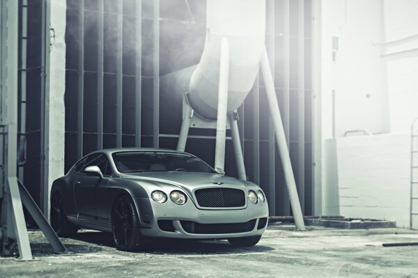 Bentley Continental is as strong as steel