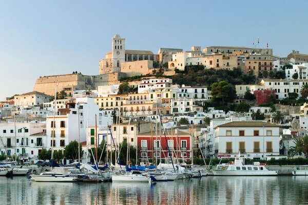 Spanische Insel Ibiza Sommer