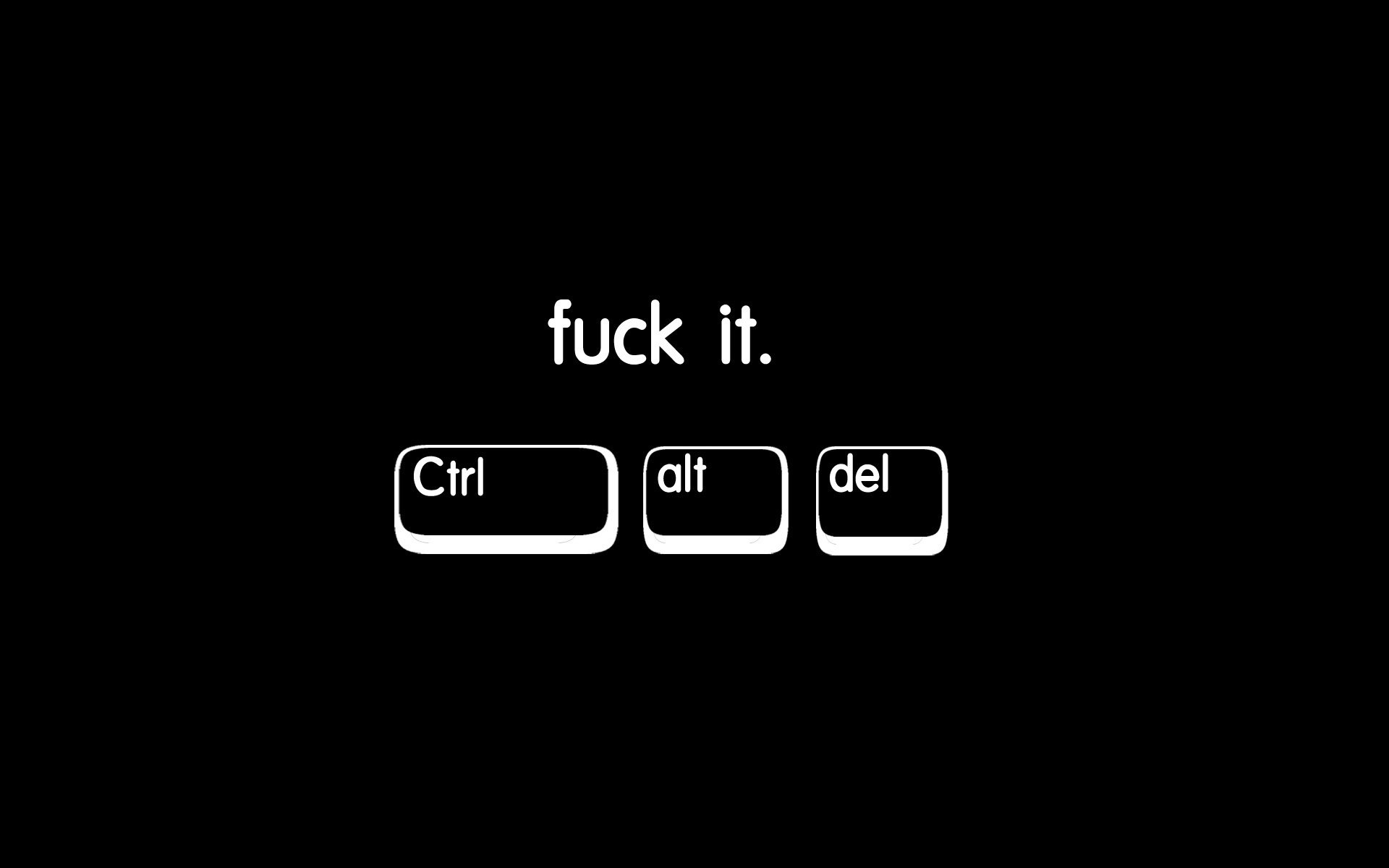 three magic words on the keyboard the task manager minimalism man keys keyboard button computers black background easy mat