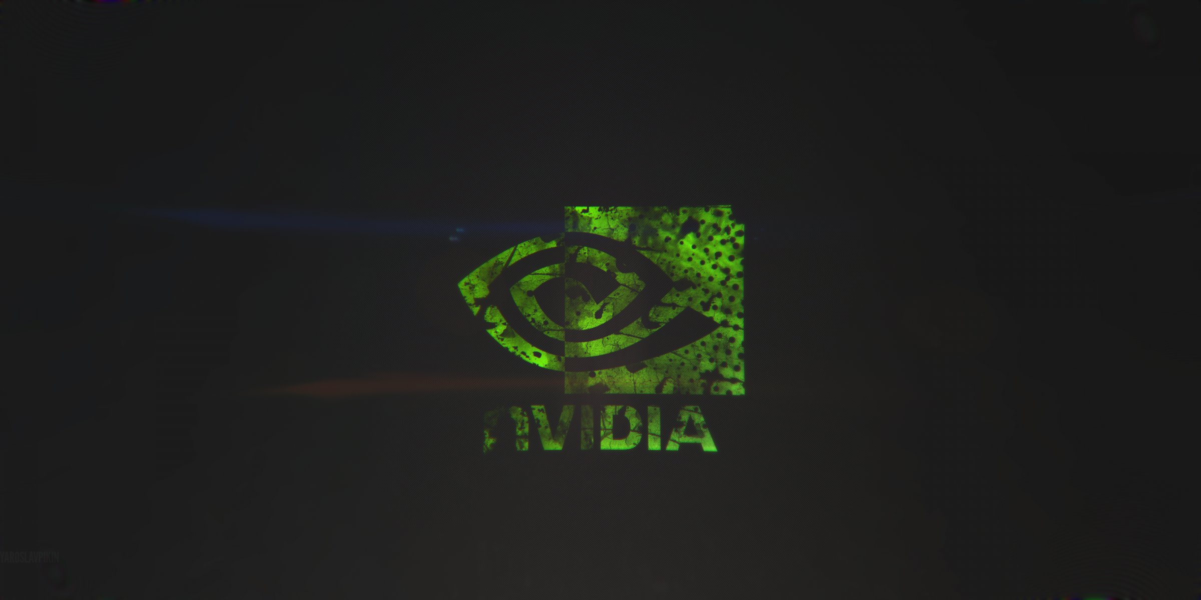 nvidia gtx logo green black