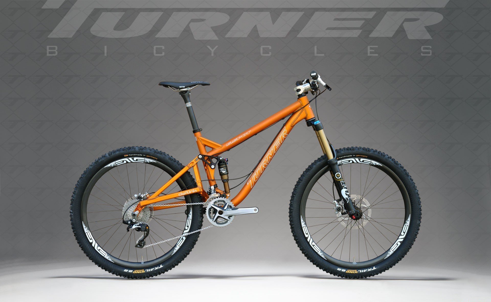 bicycle design orange