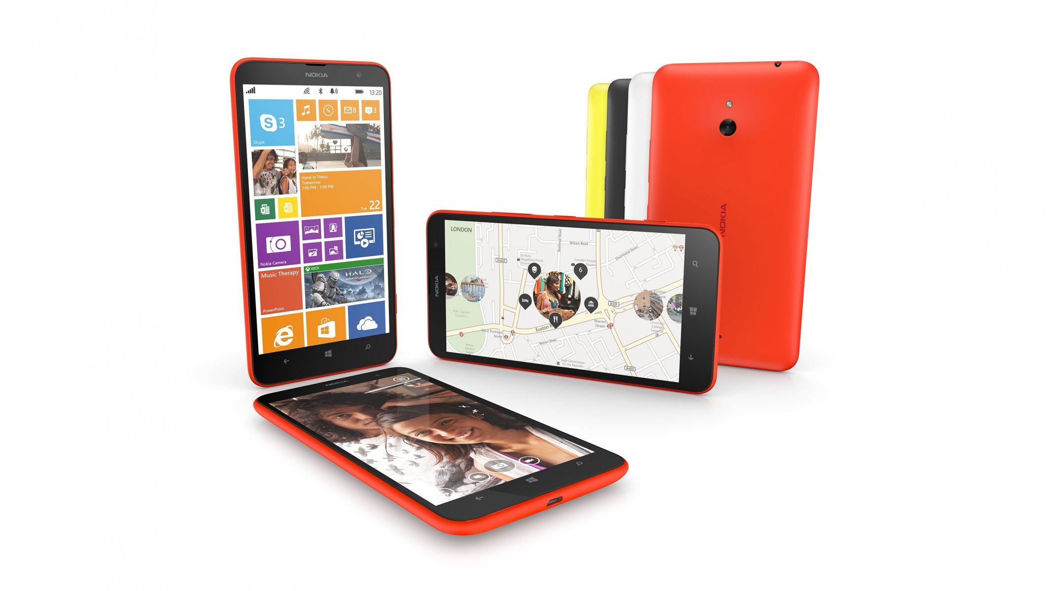 nokia lumia 1320 smartphone microsoft ventanas teléfono 8.1