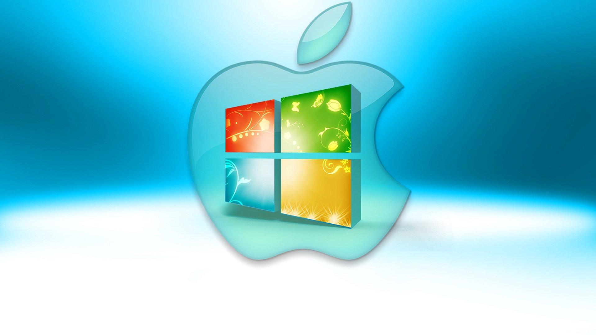 windows apple mac ordenador sistema operativo emblema logotipo