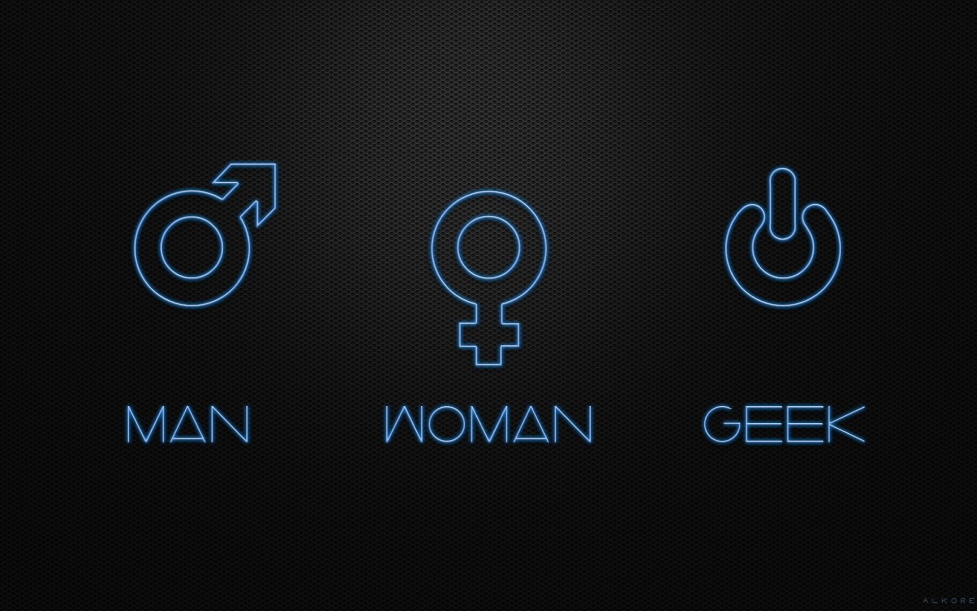 man woman geek texture