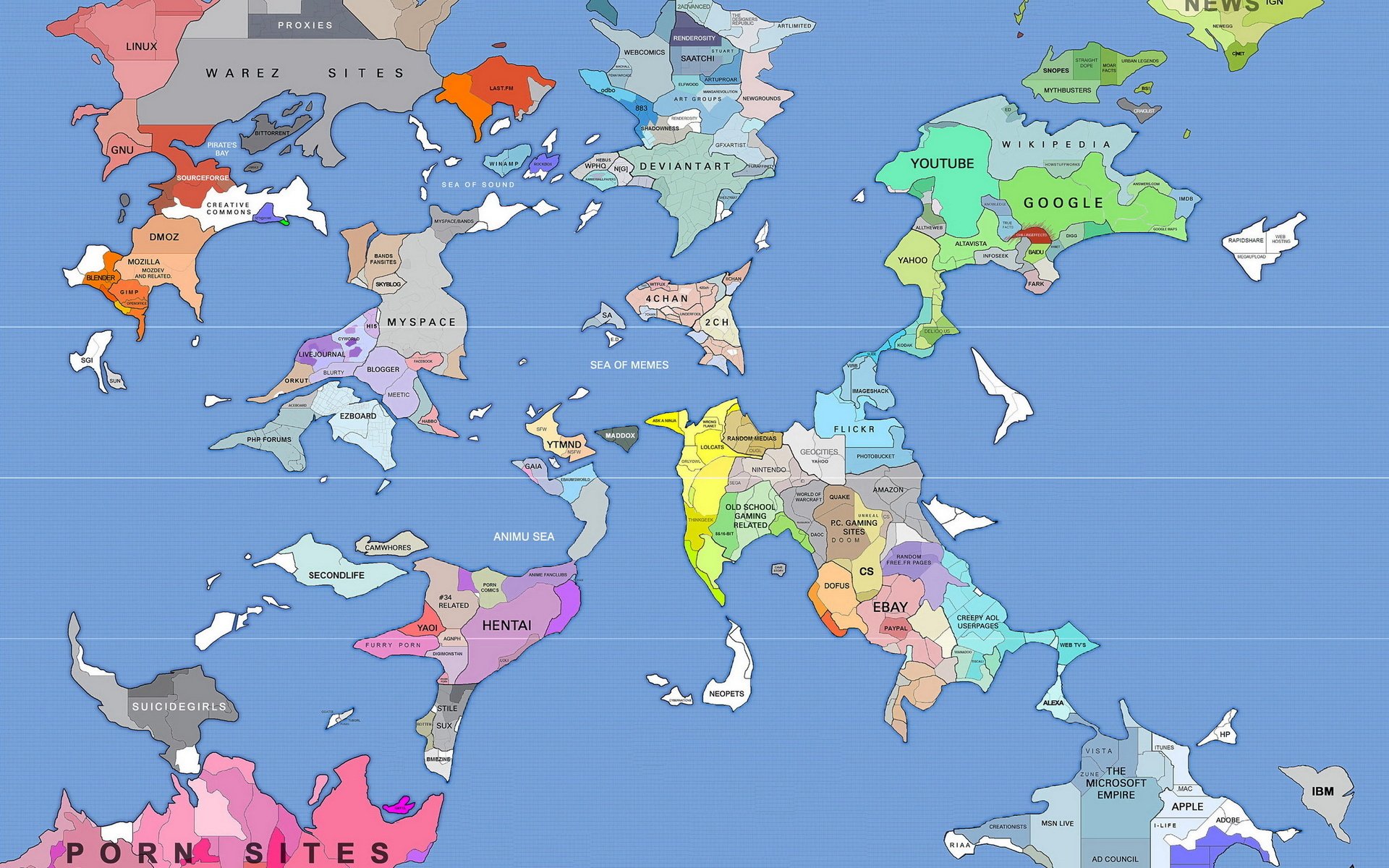 world map the location of the sites the ocean map