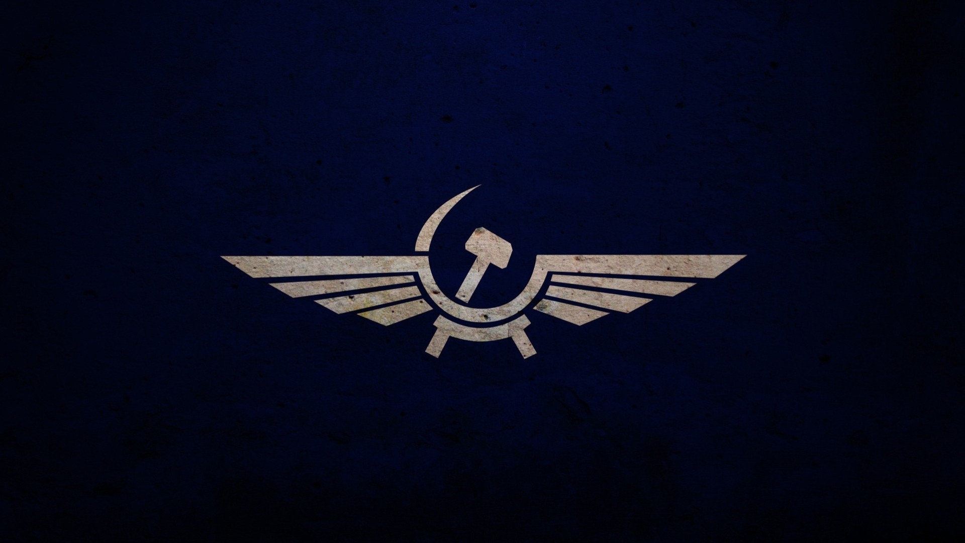 emblem abzeichen sichel und hammer aeroflot blau flügel