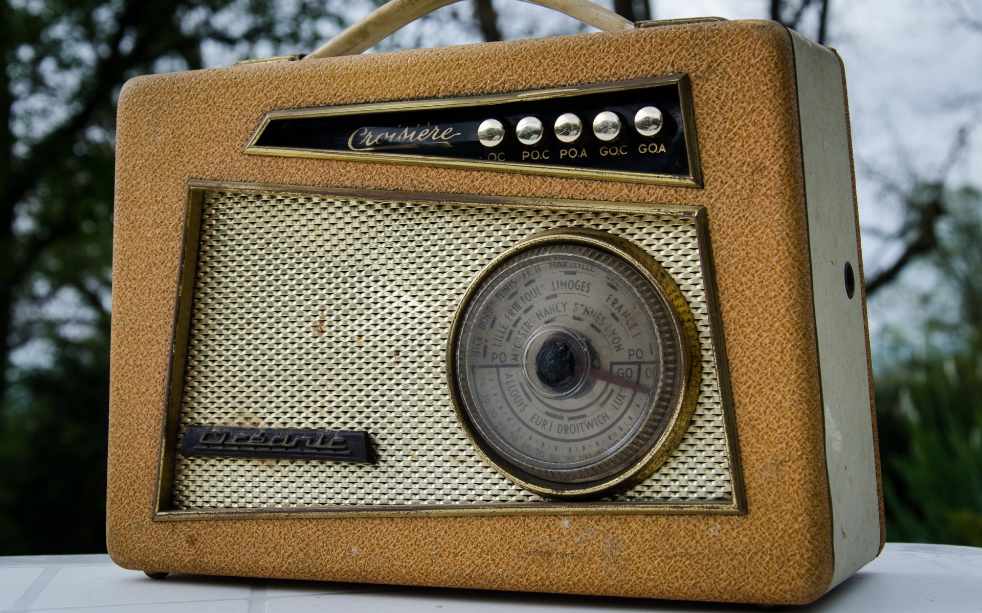 radio receptor fondo