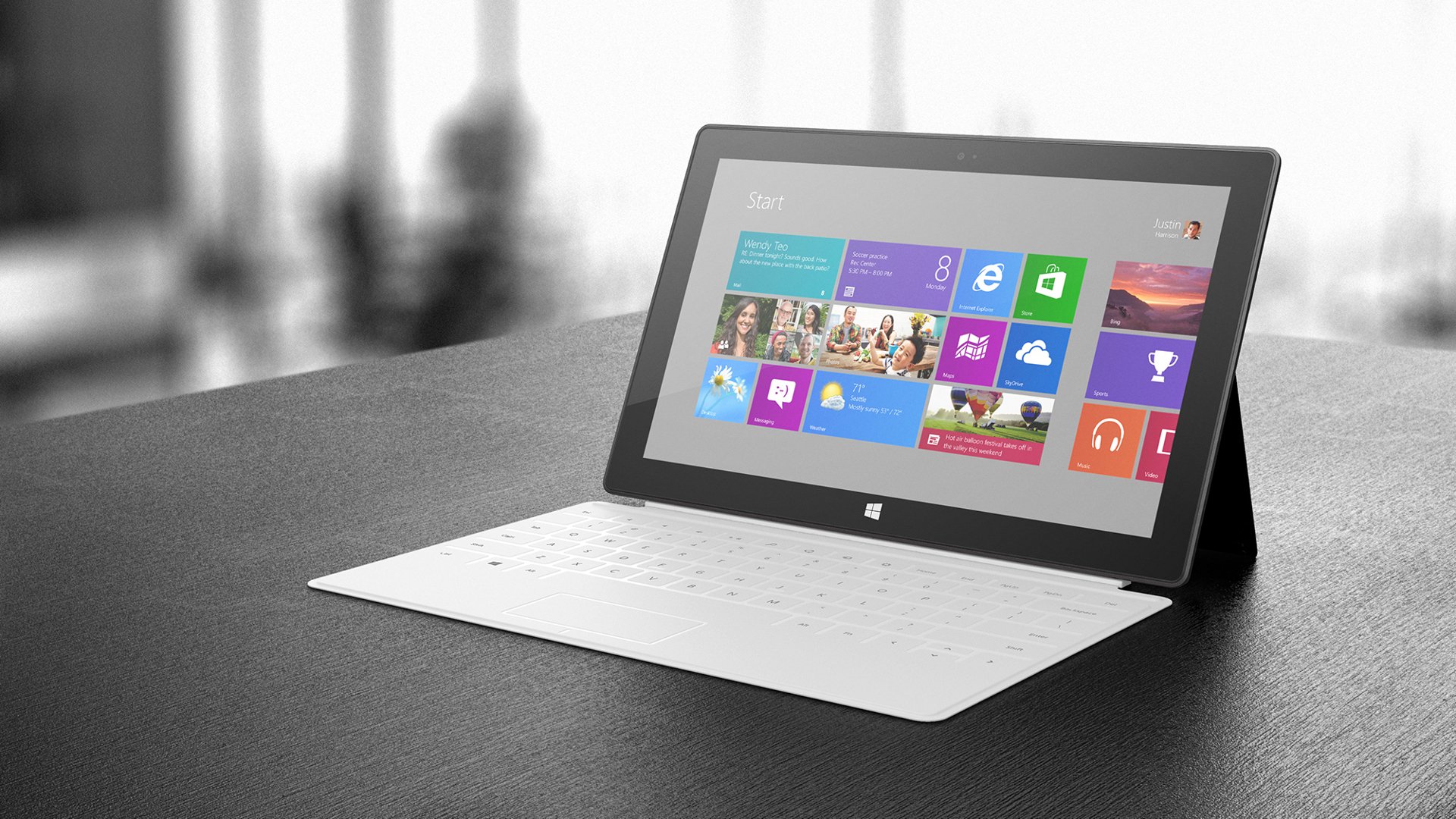 microsoft surface 2 tablet windows 8 white hi-tech