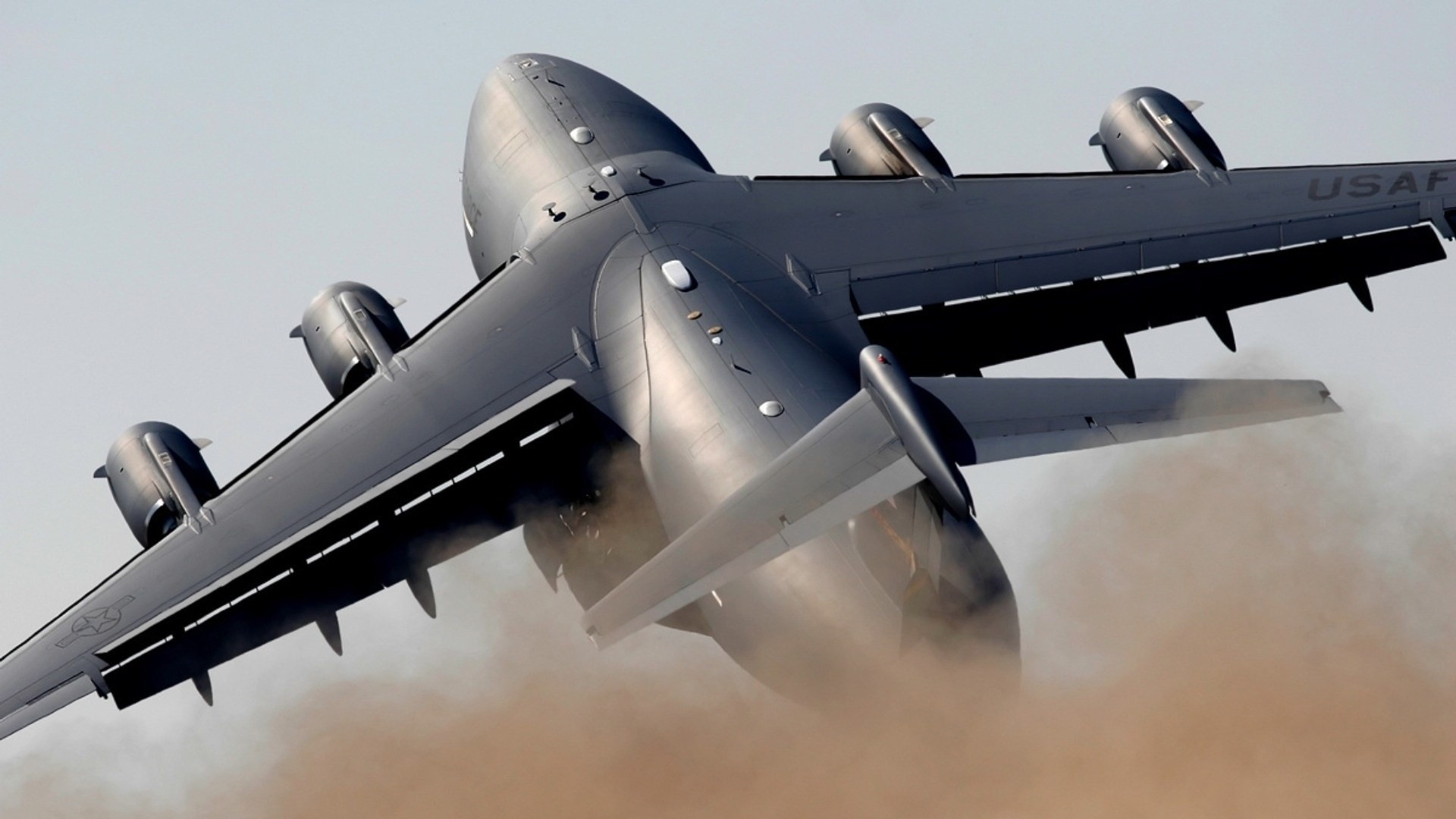 c-17 boeing aereo grigio macro