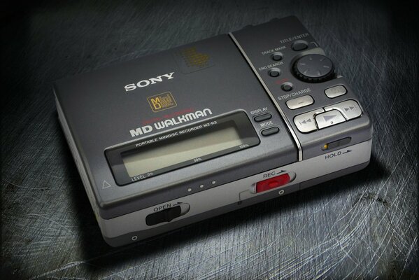 Retro-mini-disc-player sony mz r3