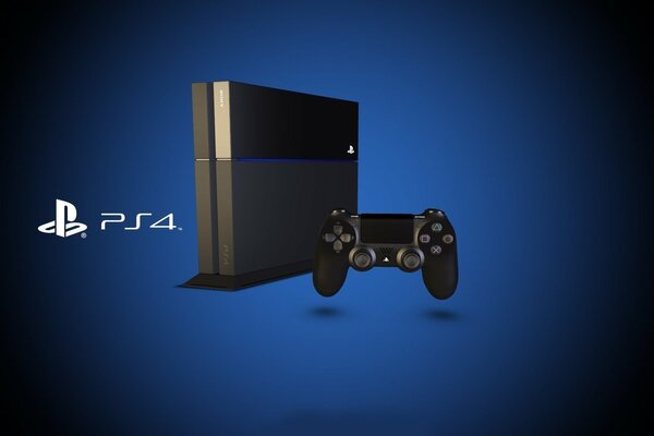 Die moderne Playstation 4-Spielekonsole