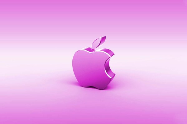 Rosa Bild Werbung Apple
