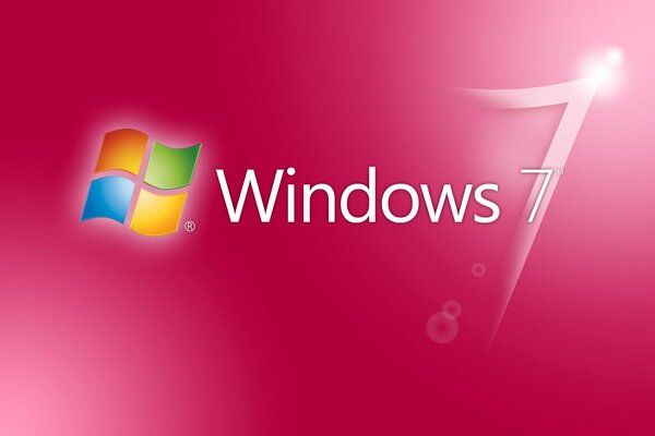 Das Logo des Betriebssystems Windows 7