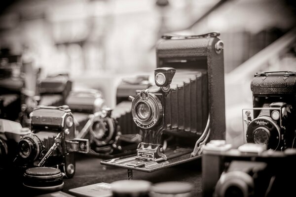 Macchina fotografica d epoca classica retrò