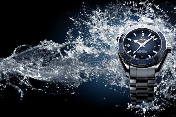 Отличные водонепронецаемые часы seamaster