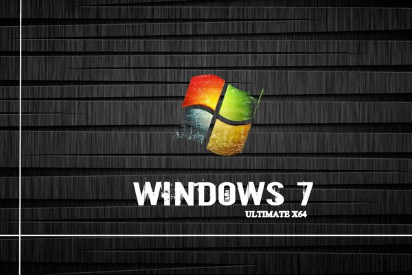 Windows 7 auf dem Desktop. Die ultimative Version