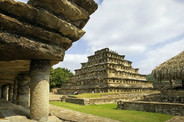 Die alte Architektur Südamerikas