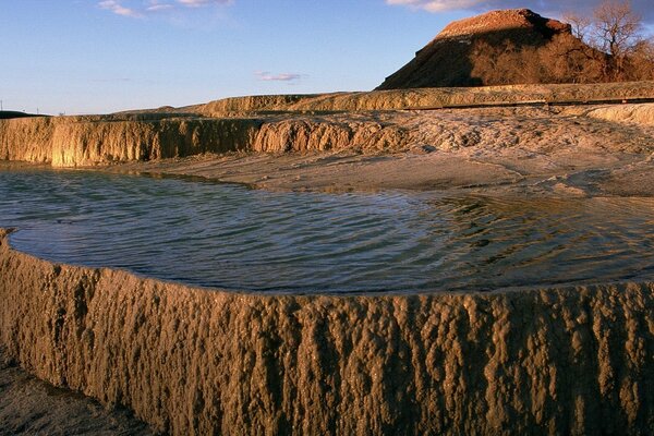 Landscape design created by nature itself