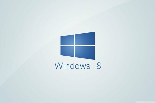 Das Windows 8-Logo auf dem Arbeitsfenster