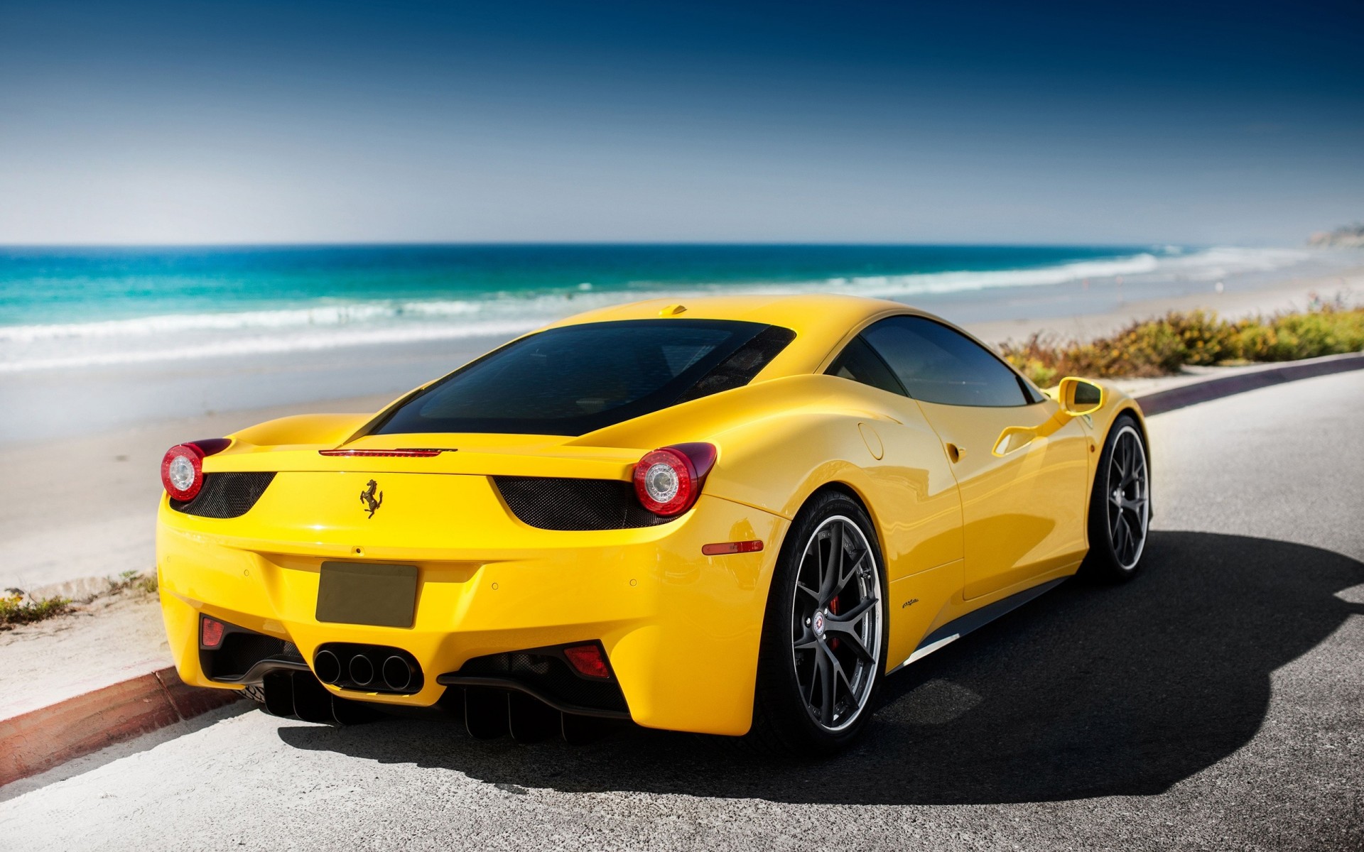 ferrari sea yellow italia adjustment