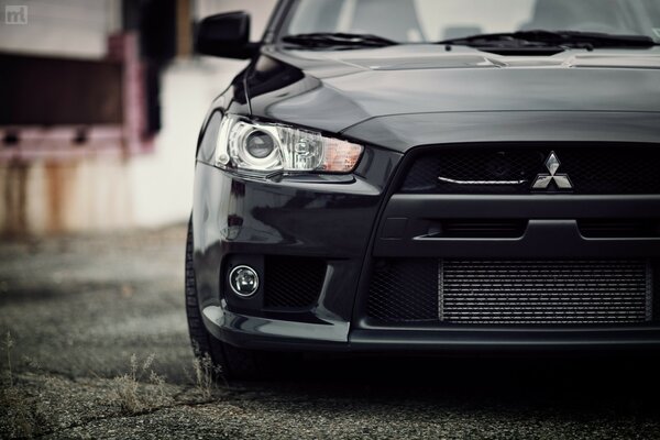 Beautiful black car