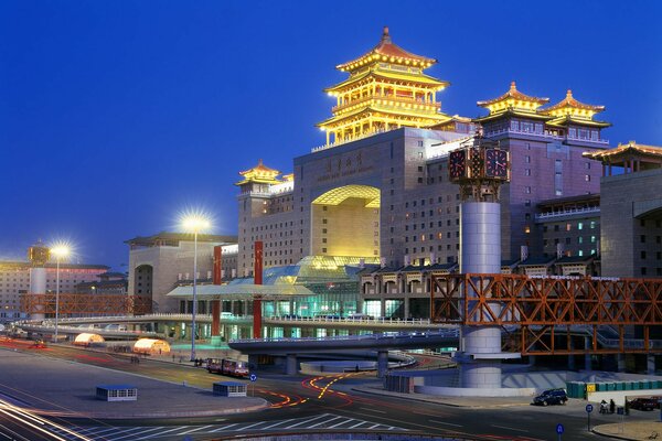 Das prächtige westliche Viertel von Peking in China