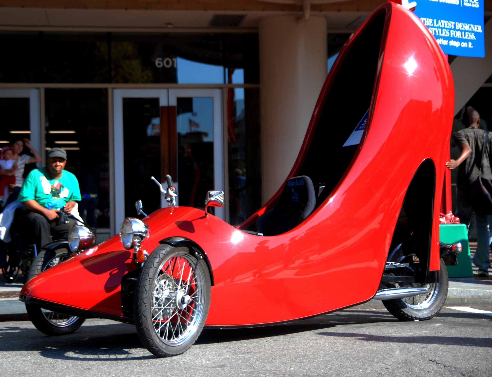 divertido tacones coches