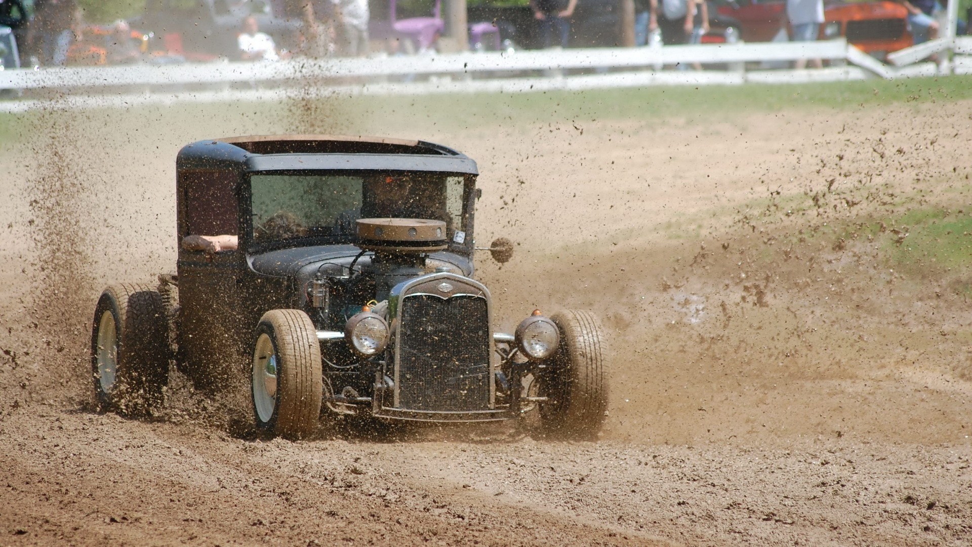 voiture gris rétro