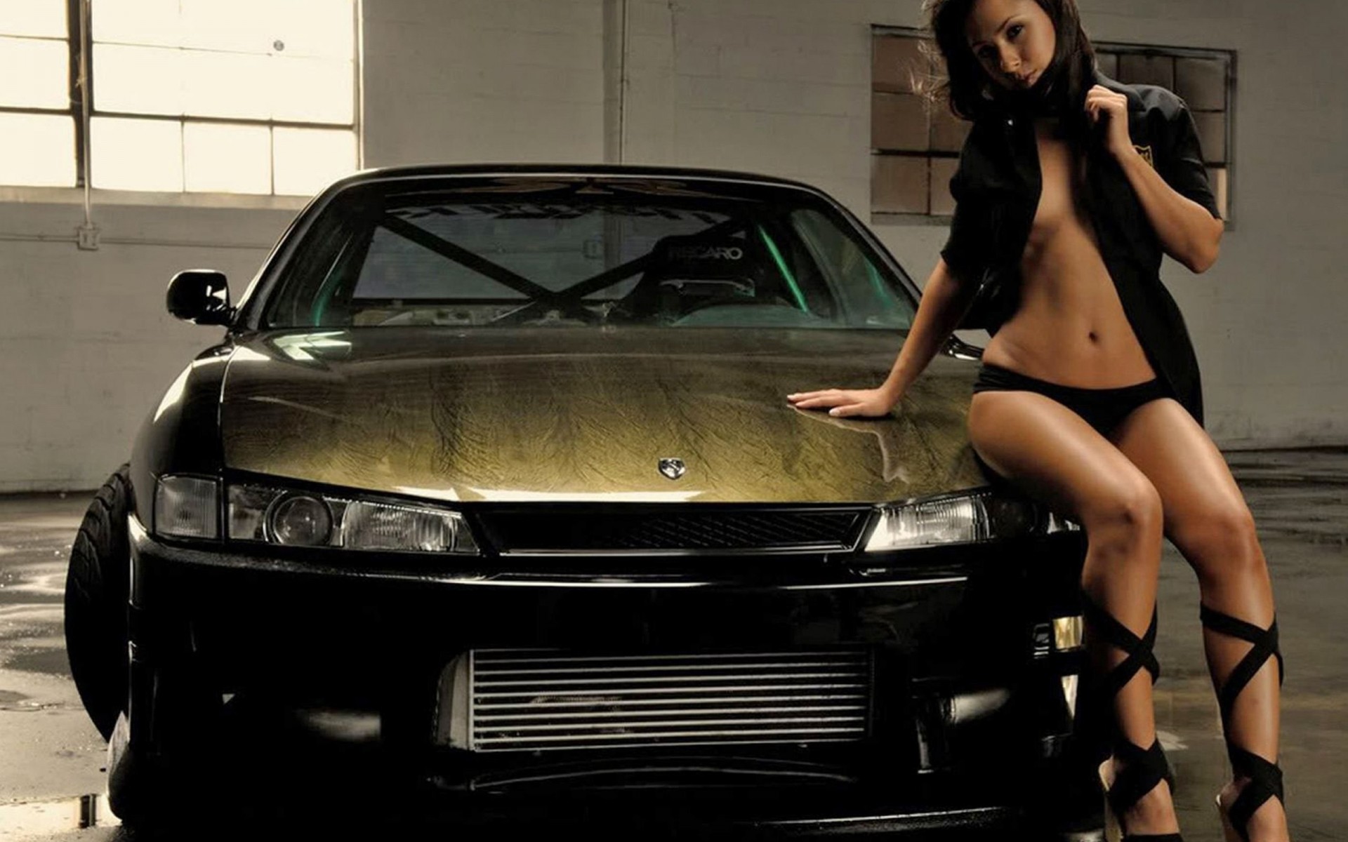 nissan samochód supermodelka sylwia super samochód tuning