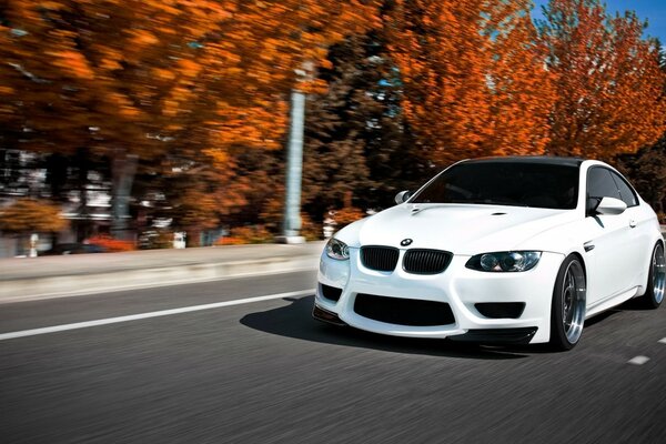 BMW m3 with sports coupe