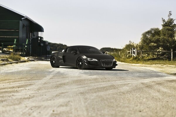 Voiture Audi r8, roues superbes