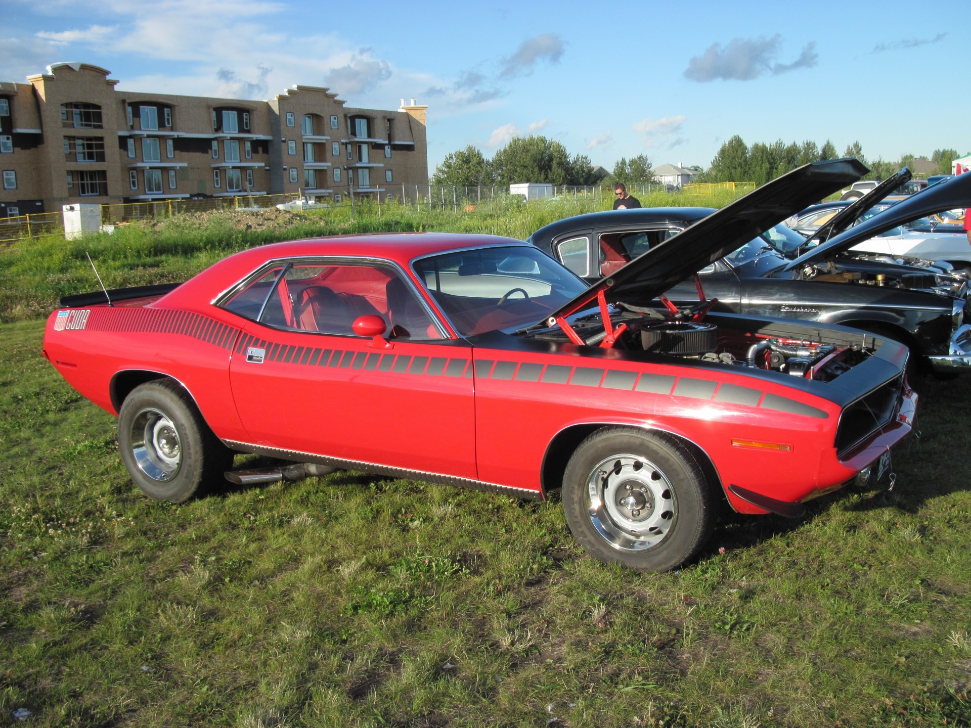 tyres red black plymouth photo