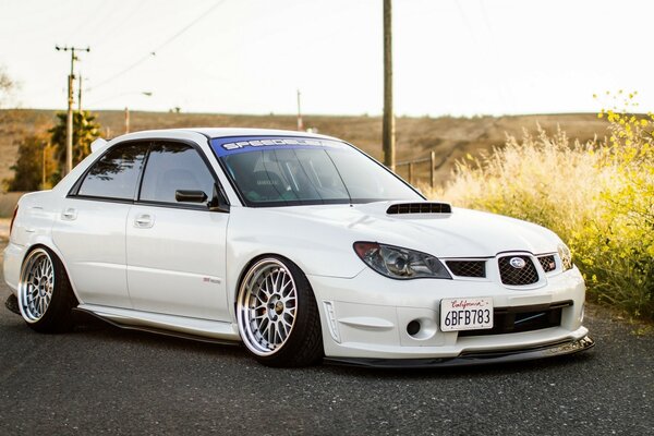 Hawkeye SUBARU IMPREZA ON THE ROAD