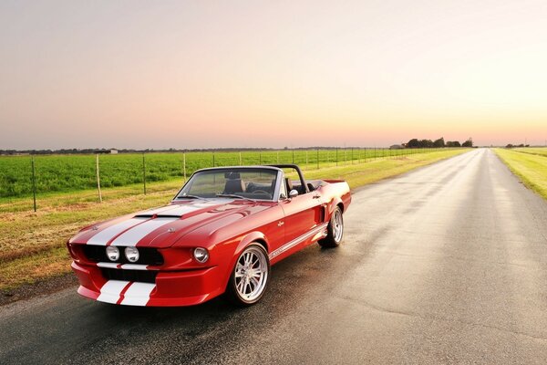 Ford Mustang; classic of the American automobile industry