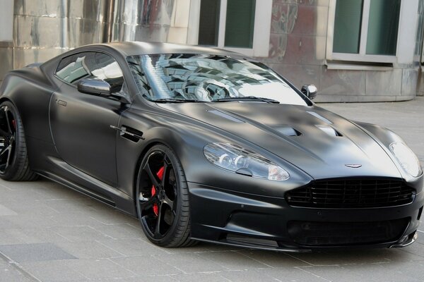 Aston martin db9 in seiner ganzen Pracht