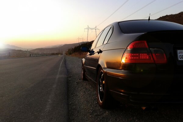 Georgia BMW E46 Schwarz