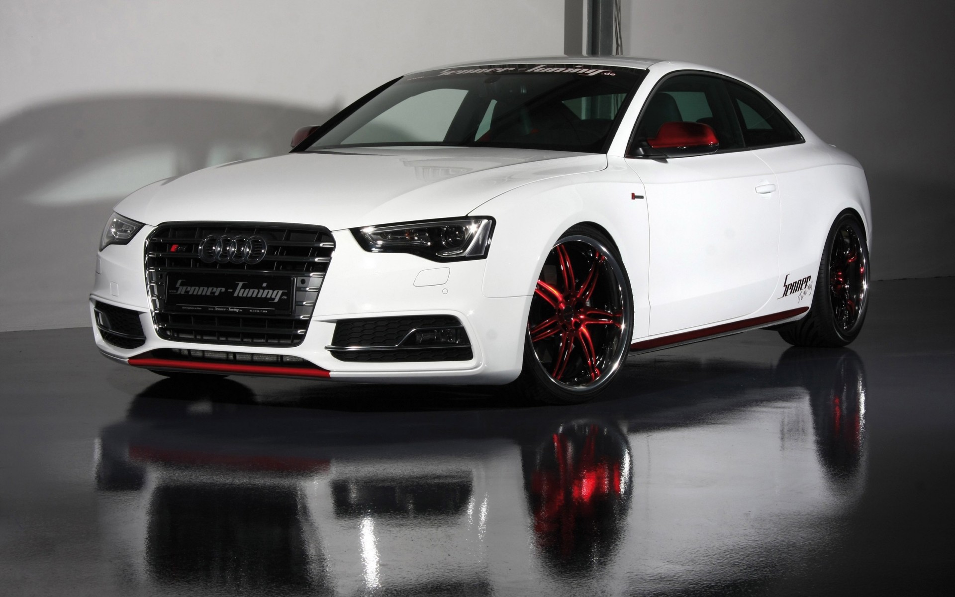 5 étage blanc coupé audi s5 senner tuning