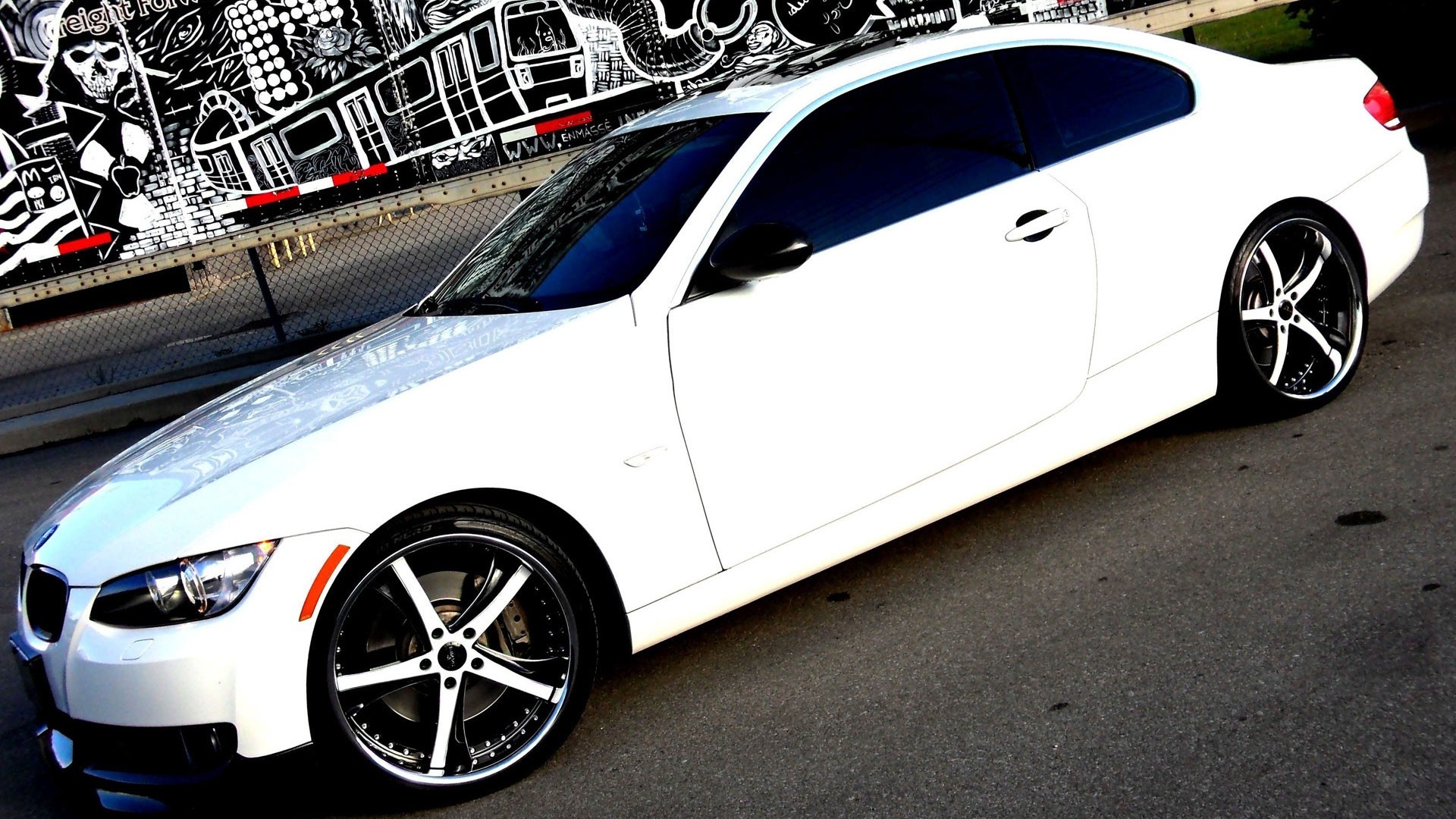 bmw coupe white