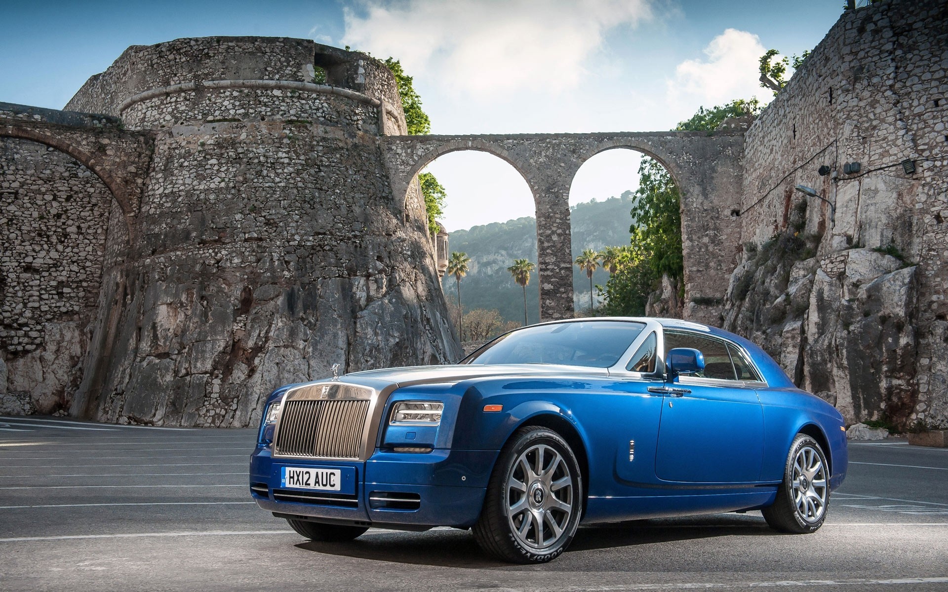 coche naturaleza puente rolls-royce potencia