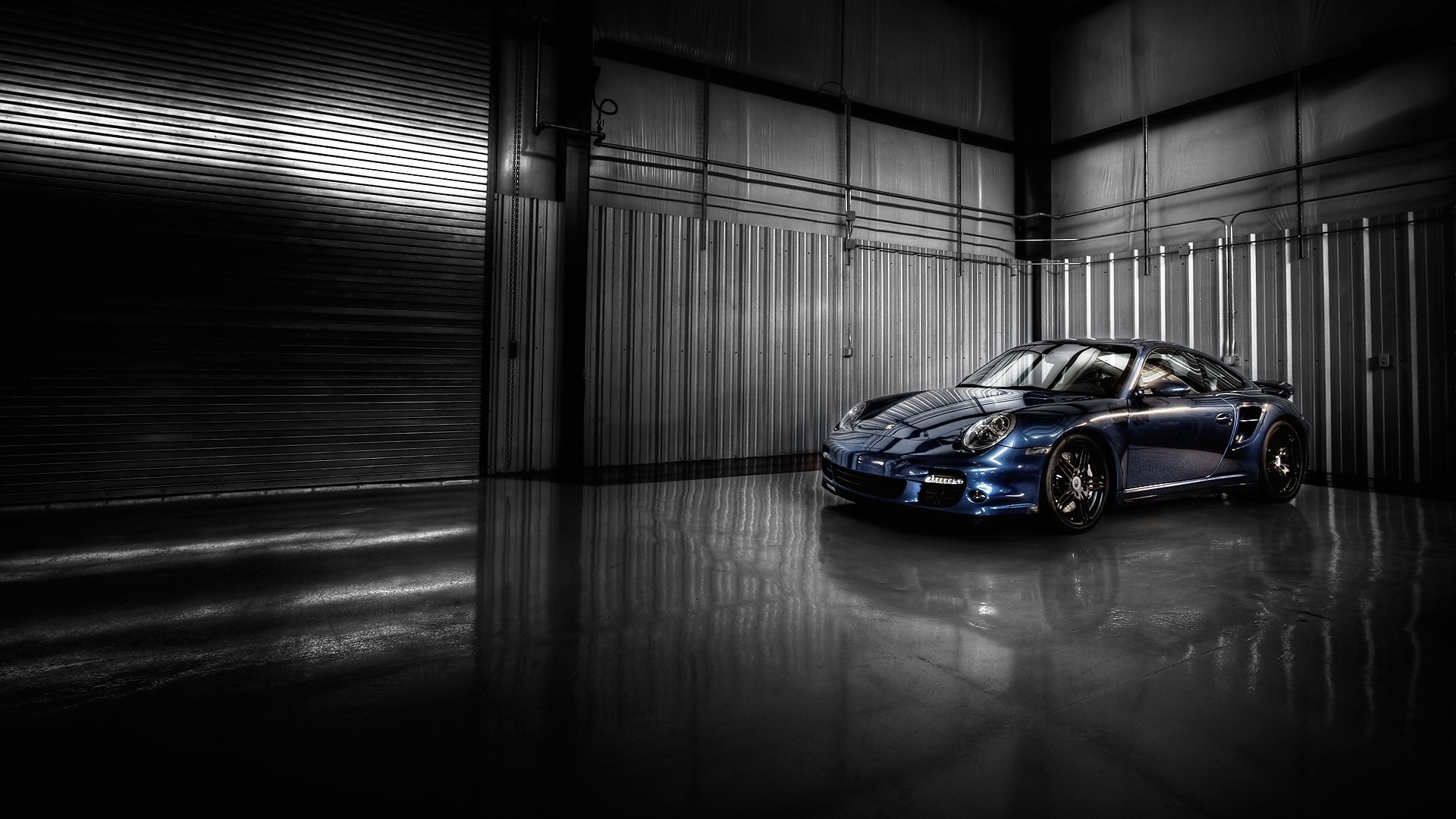 автомобиль porsche gt3 черный