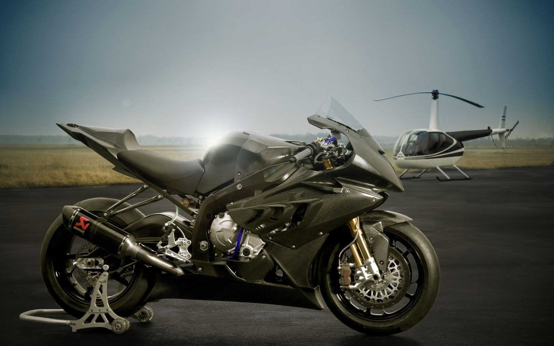 bmw s1000rr superbike bmw helicóptero motocicleta