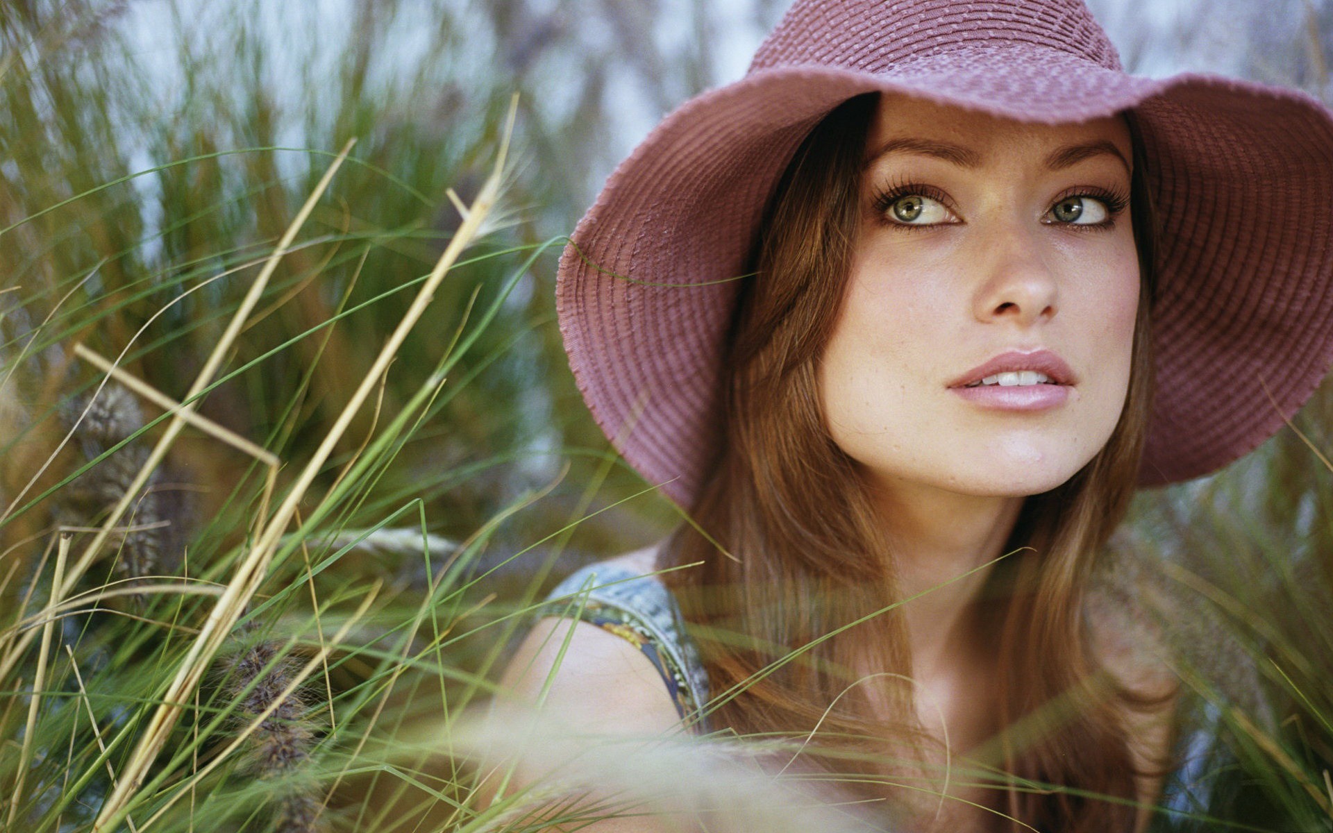 olivia wilde cappello erba