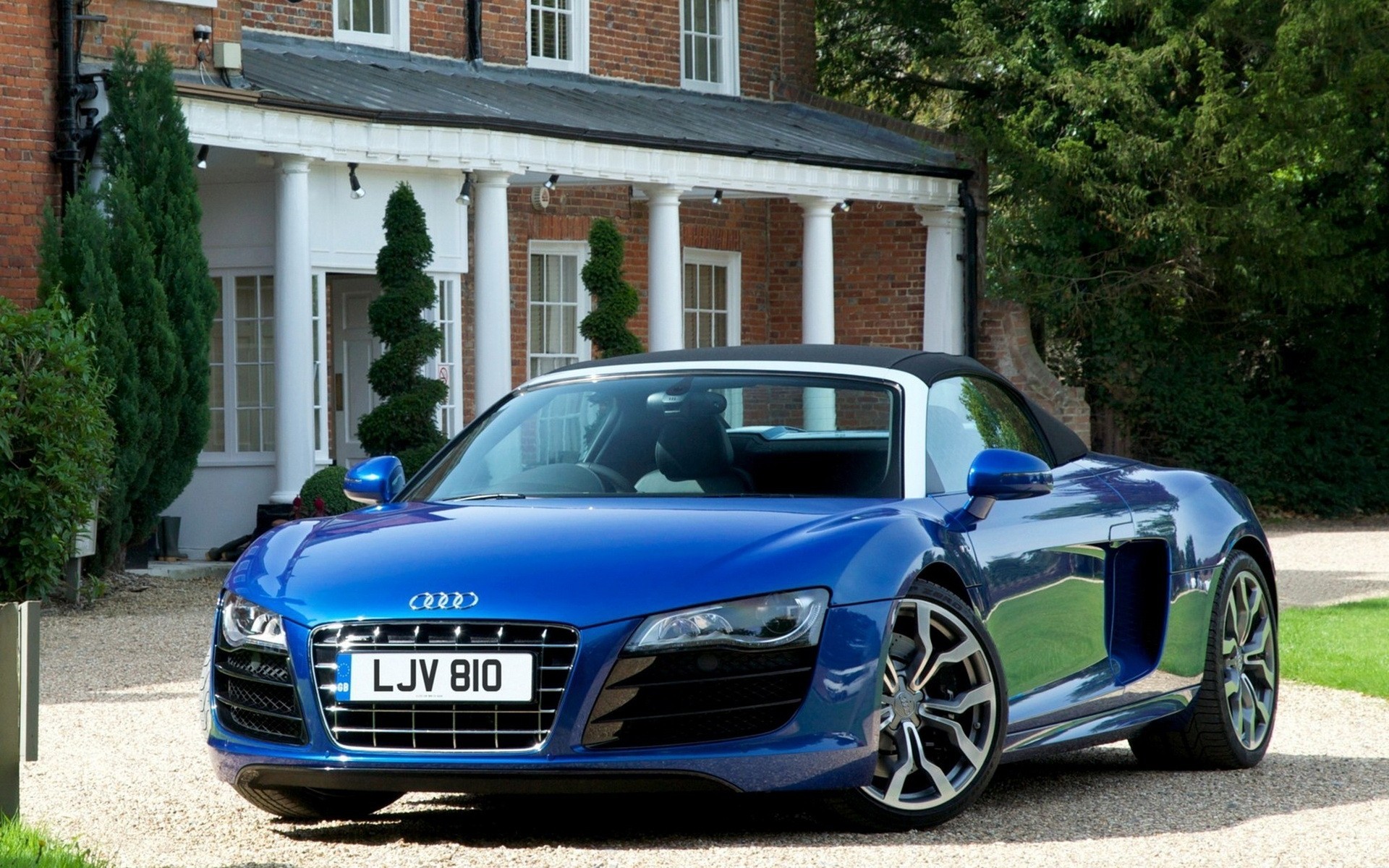 pyder vehicles audi r8 tree blue grey